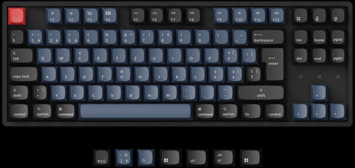 Swiss ISO Layout Keychron K8 Pro QMK/VIA Custom Mechanical Keyboard