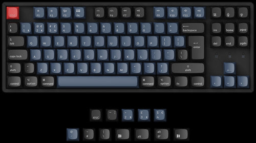 UK-ISO Layout Keychron K8 Pro QMK/VIA Custom Mechanical Keyboard