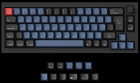 UK-ISO Layout of Keychron Q2 65% Layout Custom Keyboard