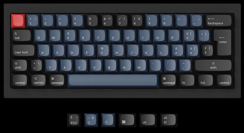 Swiss-ISO Layout Keychron Q4 60% layout mini Custom Mechanical Keyboard