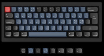 Nordic-ISO Layout Keychron Q4 60% layout mini Custom Mechanical Keyboard