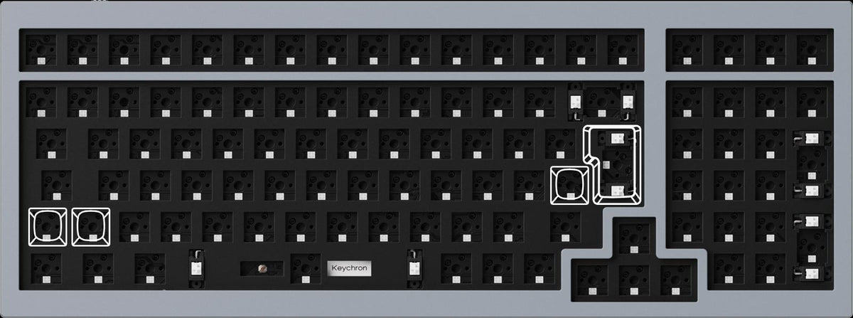 Keychron Q5 ISO Layout 1800 compact Custom Mechanical Keyboard