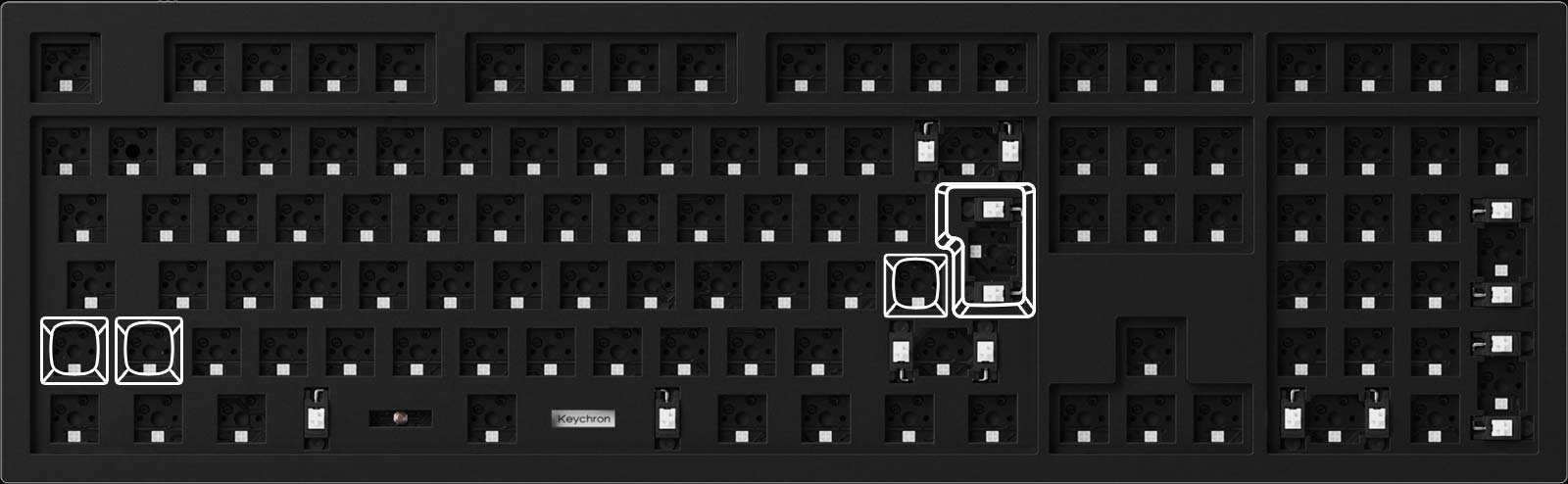 Keychron Q6 ISO Layout 100% Custom Mechanical Keyboard