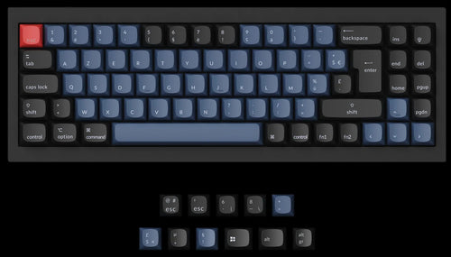 French ISO Layout Keychron Q7 70% Layout Custom Mechanical Keyboard