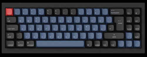 macOS installed Keychron Q7 70% Layout Custom Mechanical Keyboard