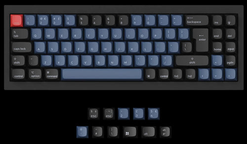 UK-ISO Layout Keychron Q7 70% Layout Custom Mechanical Keyboard