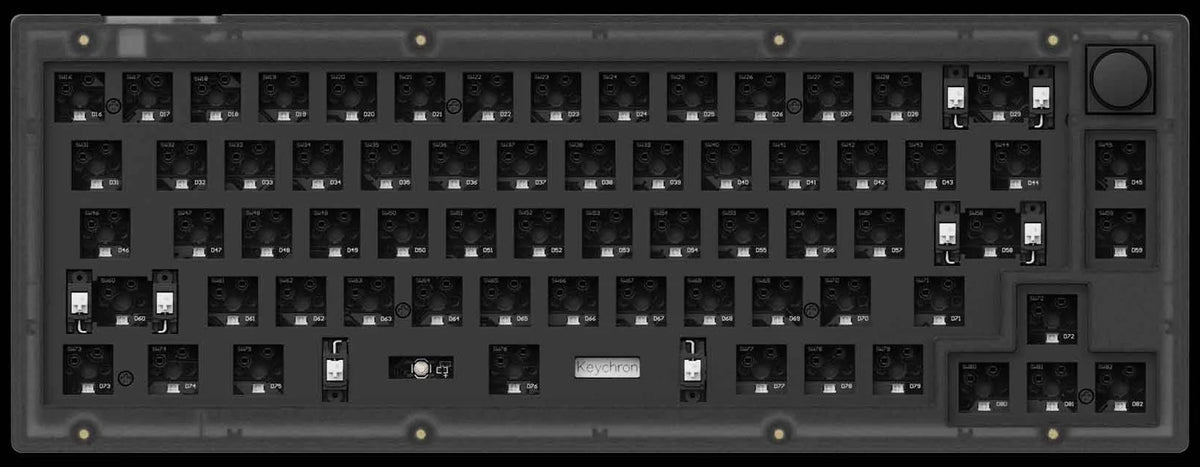 Barebone ANSI Layout Keychron V2 Custom Mechanical Keyboard