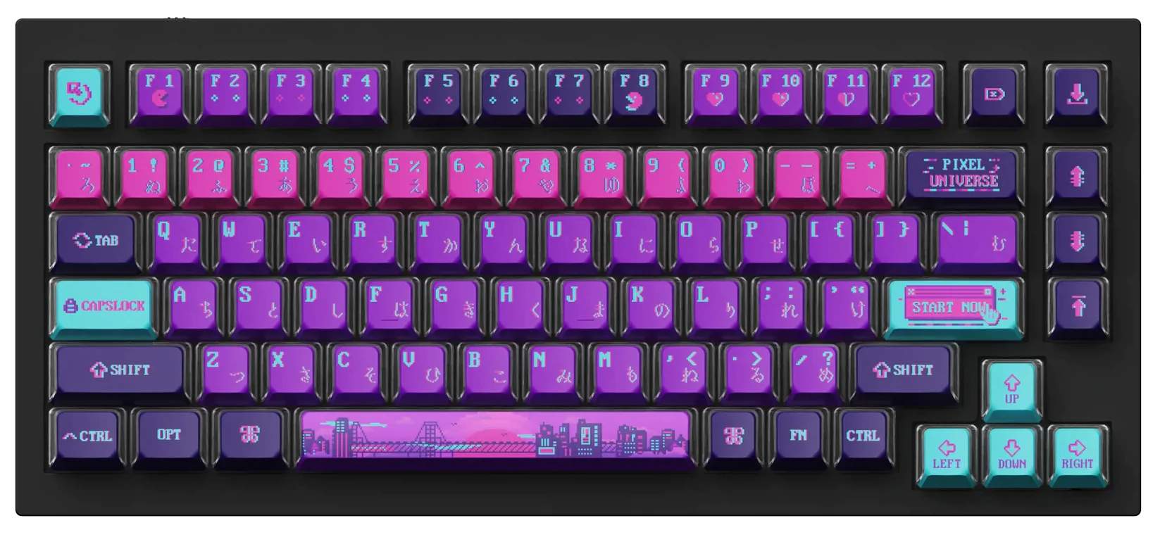 OEM Dye-Sub PBT Full Set Keycap Set - Morse Code