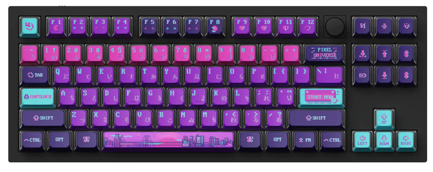 OEM Dye-Sub PBT Full Set Keycap Set - Morse Code