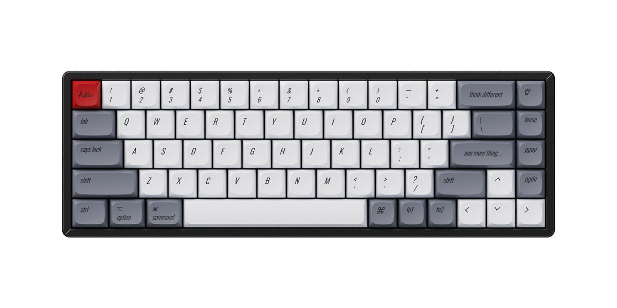 K6 Keychron XDA Profile PBT Retro Keycap Set