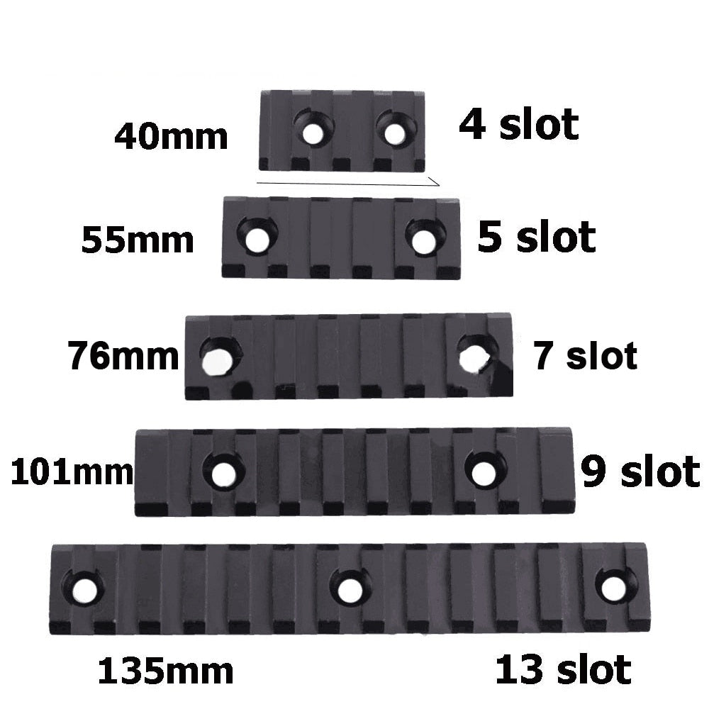 keymod rail section for 4slot handguard