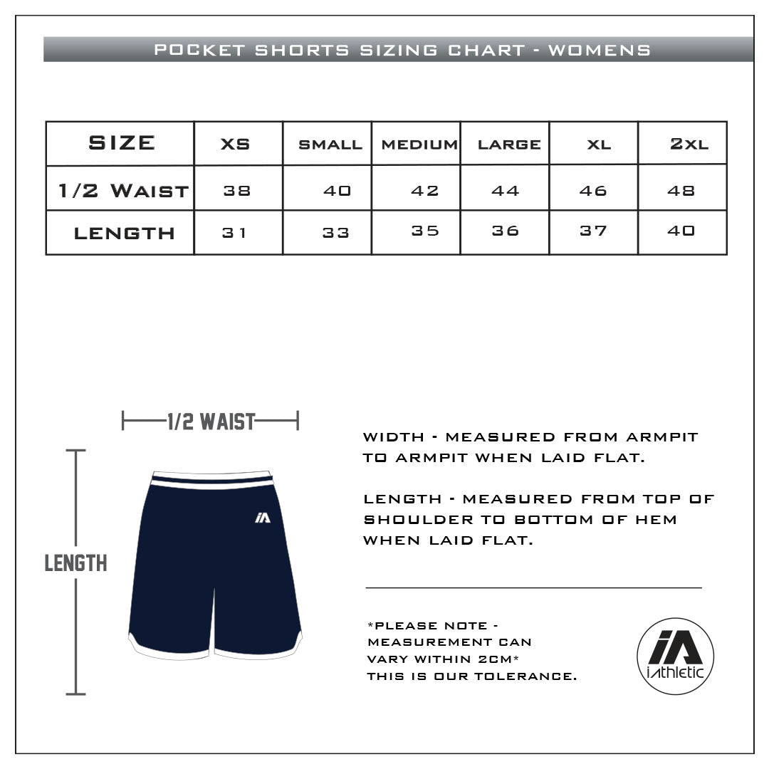 Sizing Charts – Official WNBL Merchandise Store