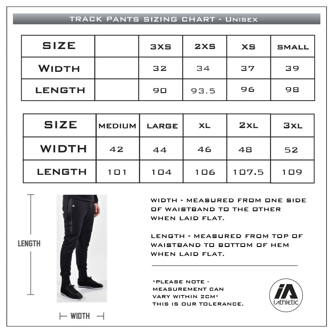 Sizing Charts – Official WNBL Merchandise Store