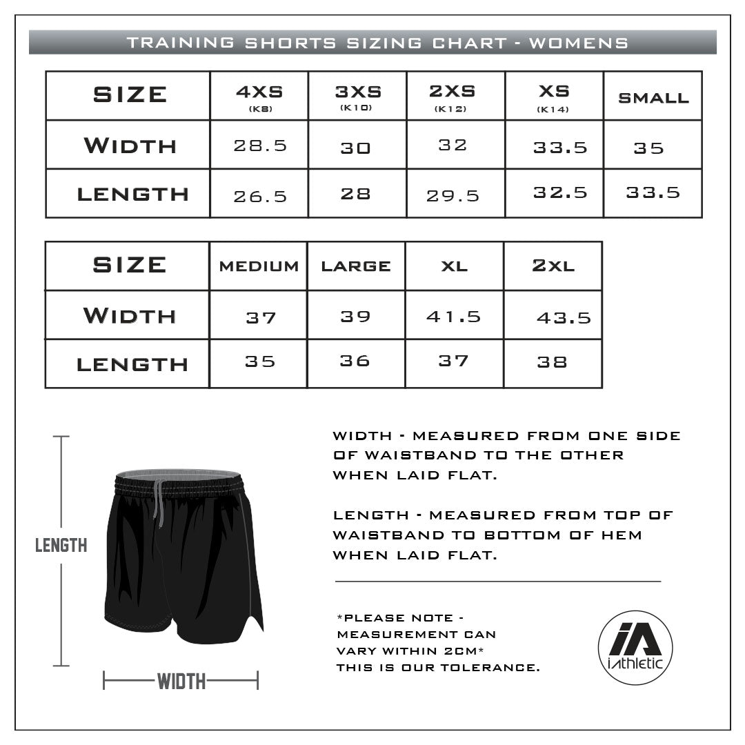 Sizing Charts – Official WNBL Merchandise Store