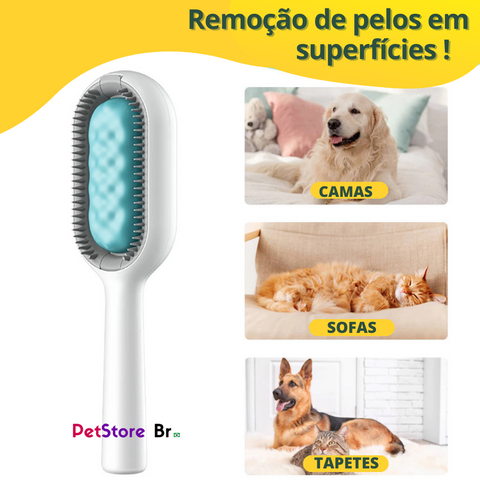 Escovinha de Pelos 3 em 1 Pet Store