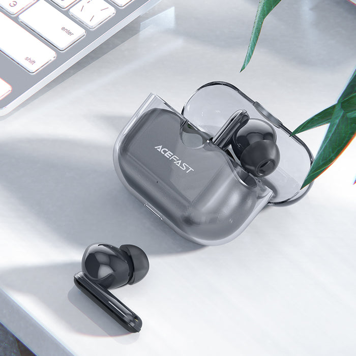 ENC Noise Canceling TWS Earbuds with Crystal Clear Case