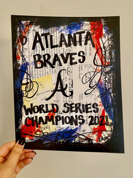 Craig creates limited edition art for Braves