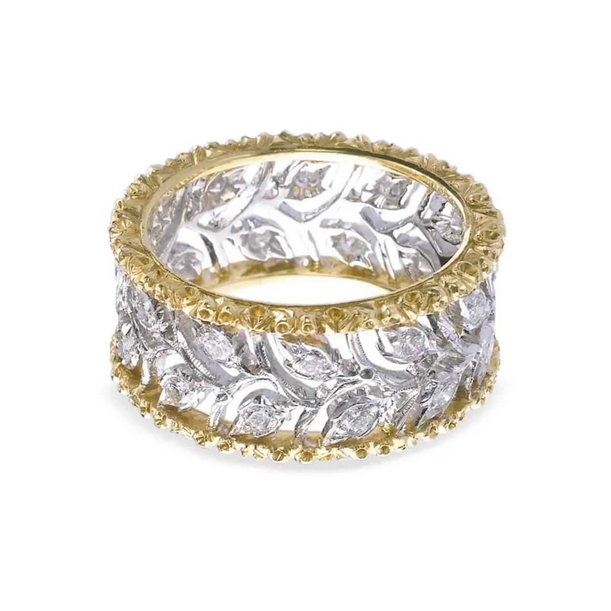 Buccellati Diamond Opera Eternity Band Ring – Greenleaf & Crosby