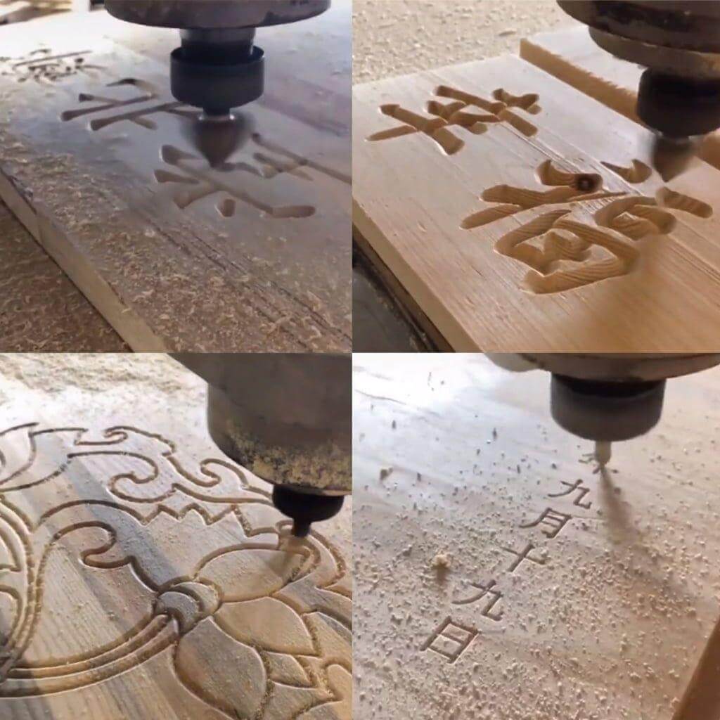 Twotrees 60° V-Oyuk Freze Ucu Kesici Hassas CNC Freze Uçları Ahşap İşçiliği için | Twotrees CNC Freze Uçları