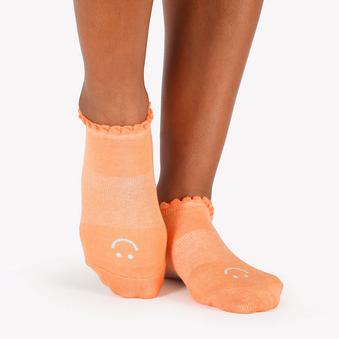 Pointe Studio Happy Grip Sock - Pink – YogaAum