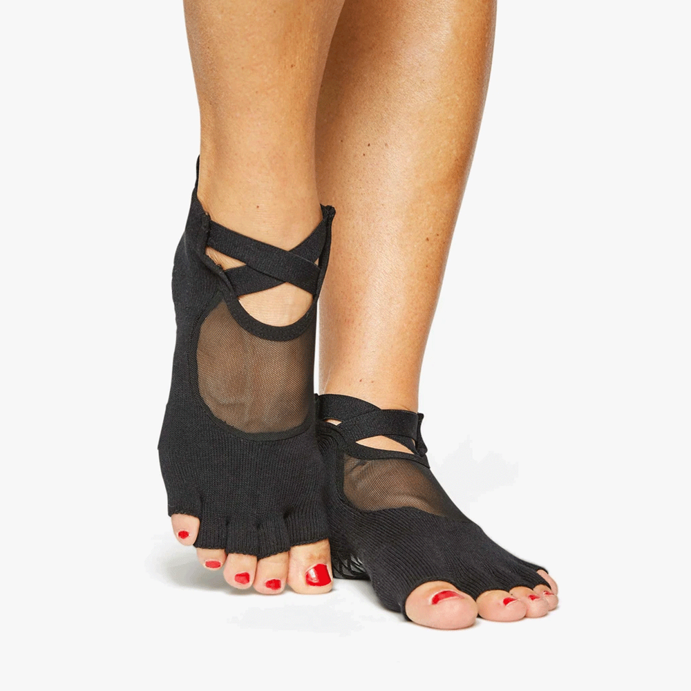 Pointe Studio Small-Medium - Dunes Toeless Grip Socks (For Women