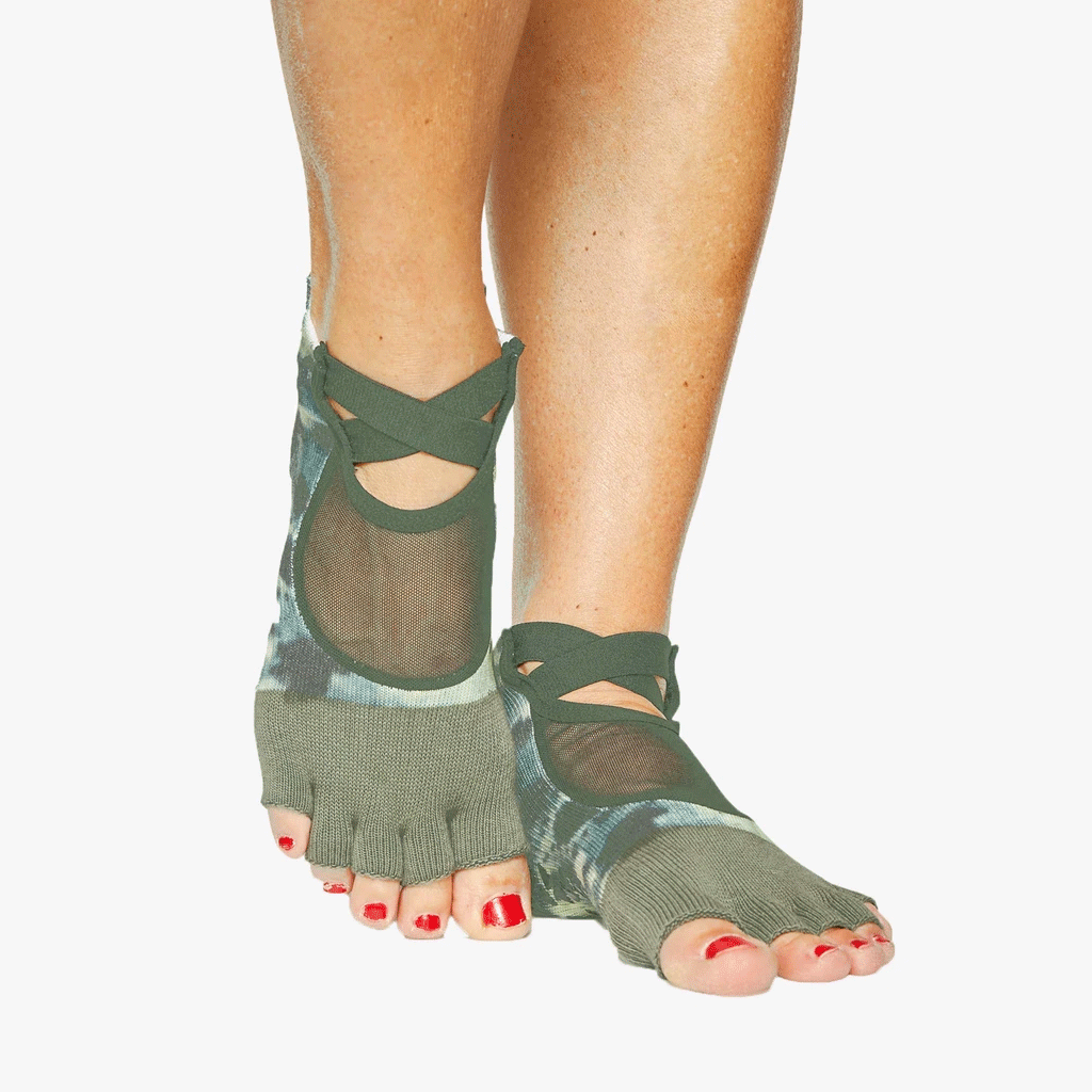 Pointe Studio Strap Sunny Day Expression Grip Sock - Injinji