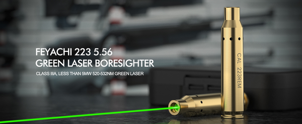 Feyachi BS38 Green Bore Sight - .223/5.56mm Boresighter