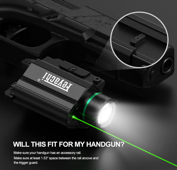 Feyachi LF-68 Green Laser Light Combo