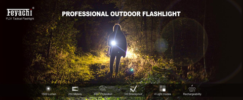 professional outdoor flashlight