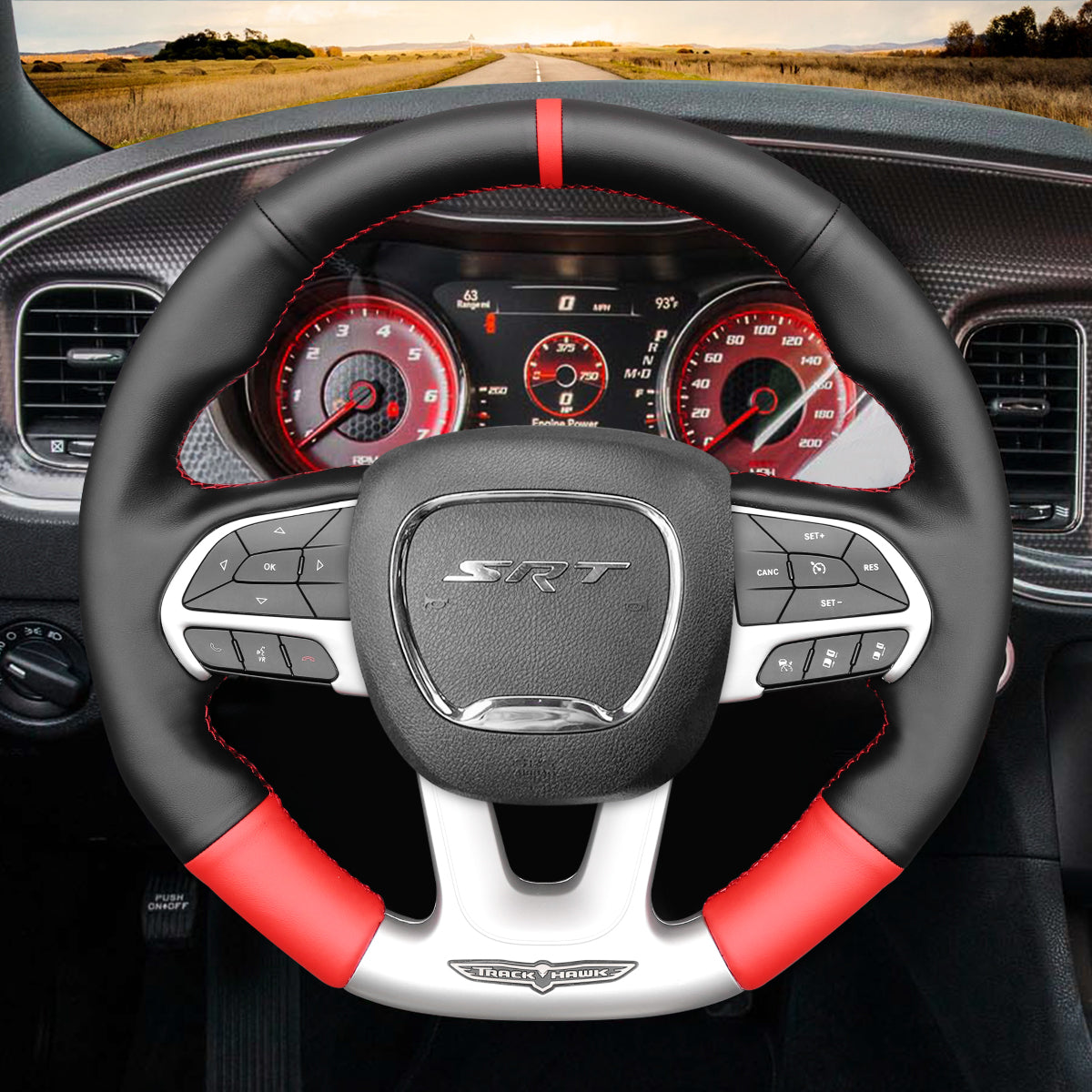 challenger hellcat steering wheel