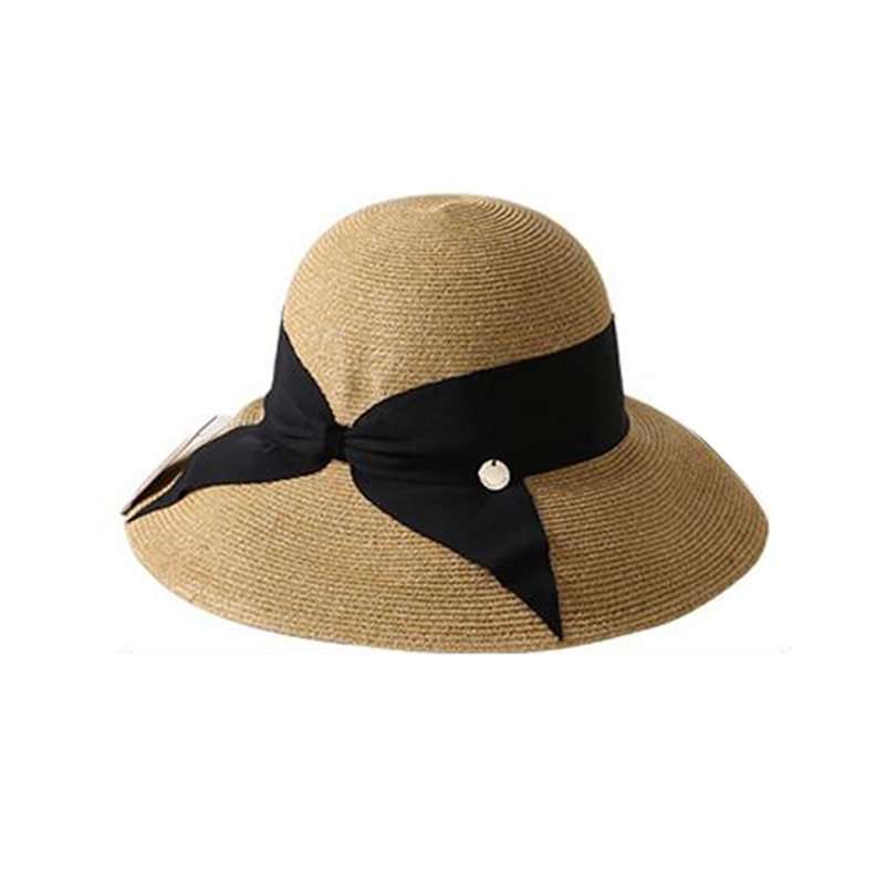 summer hat with bow