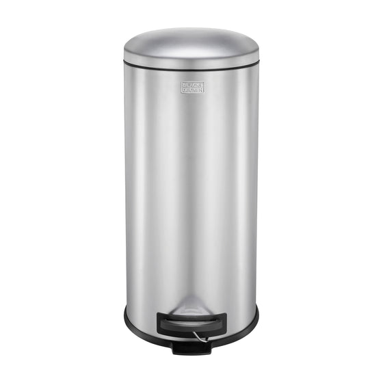 30L Stainless Steel Domed Lid Pedal Bin, by BLACK + DECKER Image 4