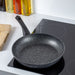 Classic Frying Pan and Knife Set Black Image 2