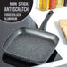 Classic 28cm Black Non Stick Griddle Pan Image 2