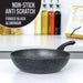 Classic 28cm Black Non Stick Wok Image 2