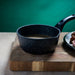 Classic 16cm Black Non Stick Milk Pan Image 8