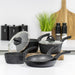 Classic 5-Piece Black Non Stick Pan Set Image 1