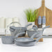 Classic 5-Piece Grey Non Stick Pan Set Image 1