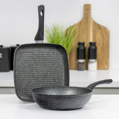 Classic Wok and Griddle Pan Set