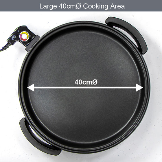 40cm Electric Frying Pan, by Quest Image 4