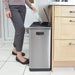 40L Stainless Steel Duo Recycling Bin with Soft Close Lid, by BLACK + DECKER Image 9