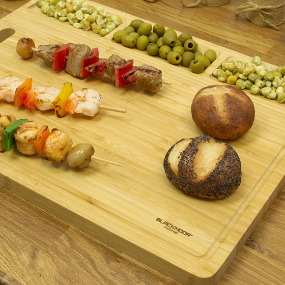 Large Bamboo Chopping Board & Serving Board Image 3