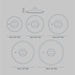 24cm Tempered Glass Pan Lid Image 5