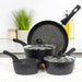 Classic 4-Piece Black Non Stick Pan Set Image 1