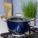 Blue Pro 24cm Non Stick Casserole Dish With Lid Image 2