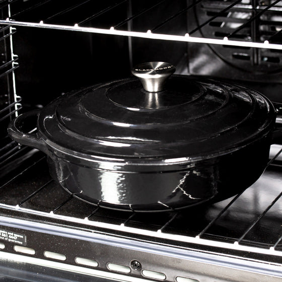 3-Piece Black Cast Iron Cookware Set Image 5