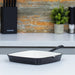 24cm Black Cast Iron Griddle Pan Image 9