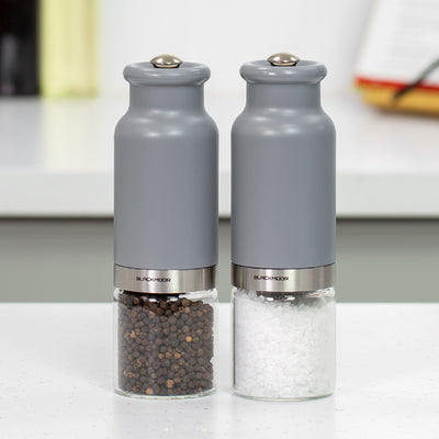 Gravity Electric Pepper Grinder, Salt and Pepper Mill & Adjustable  Coarseness, B