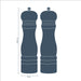 Manual Salt And Pepper Mills - Navy Blue Image 5