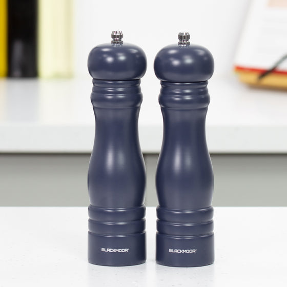 Manual Salt And Pepper Mills - Navy Blue Image 1